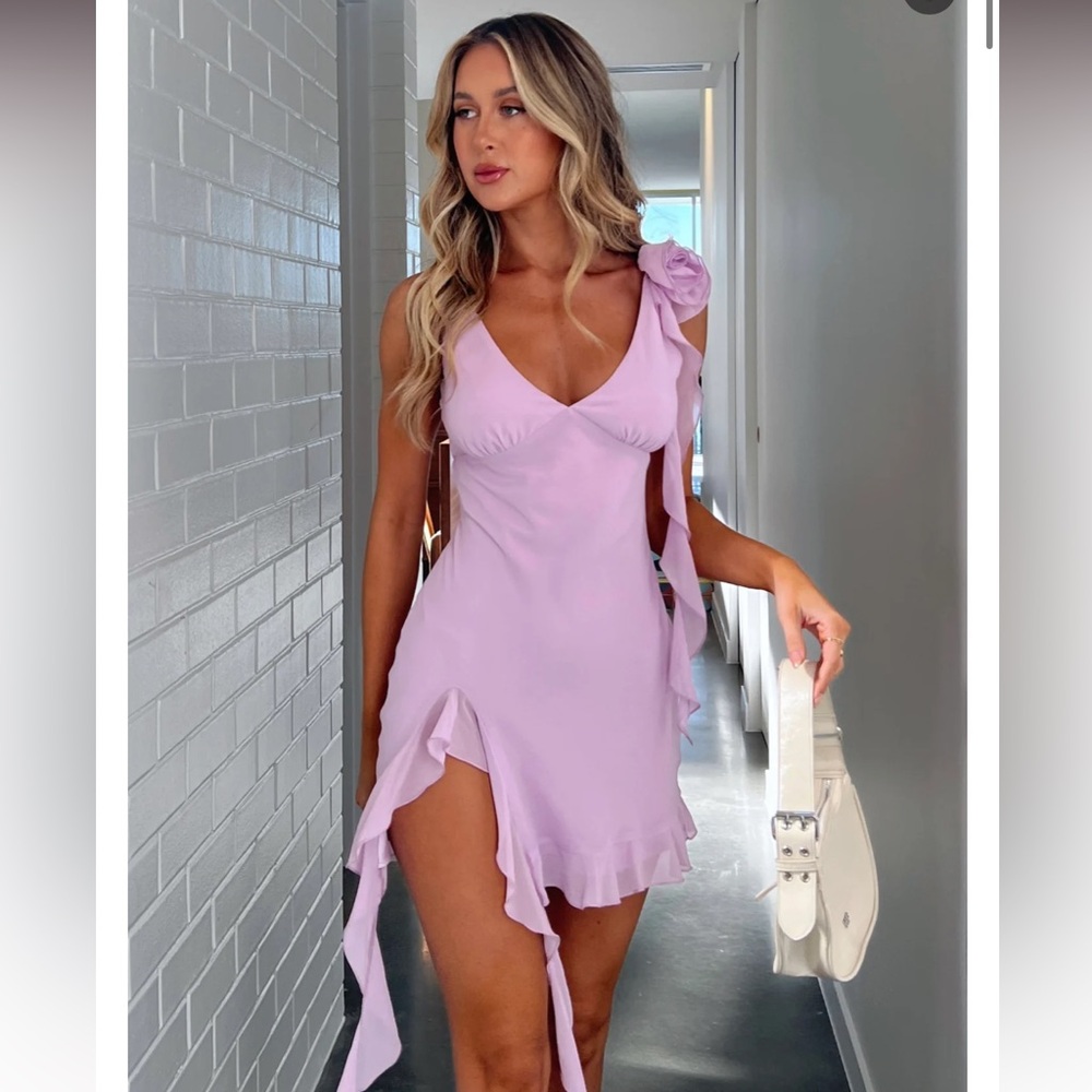 Like That mini dress lilac